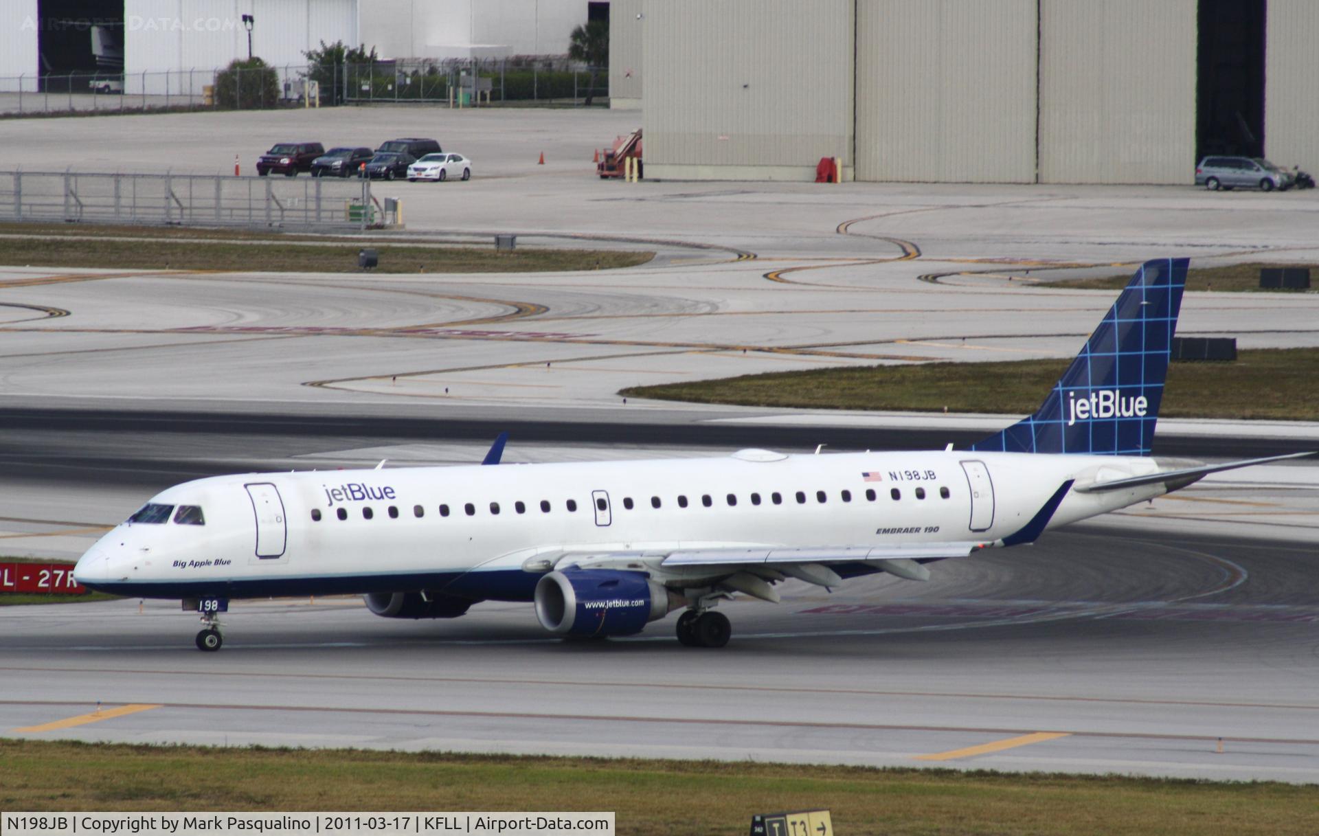 N198JB, 2006 Embraer 190AR (ERJ-190-100IGW) C/N 19000021, ERJ 190-100 IGW