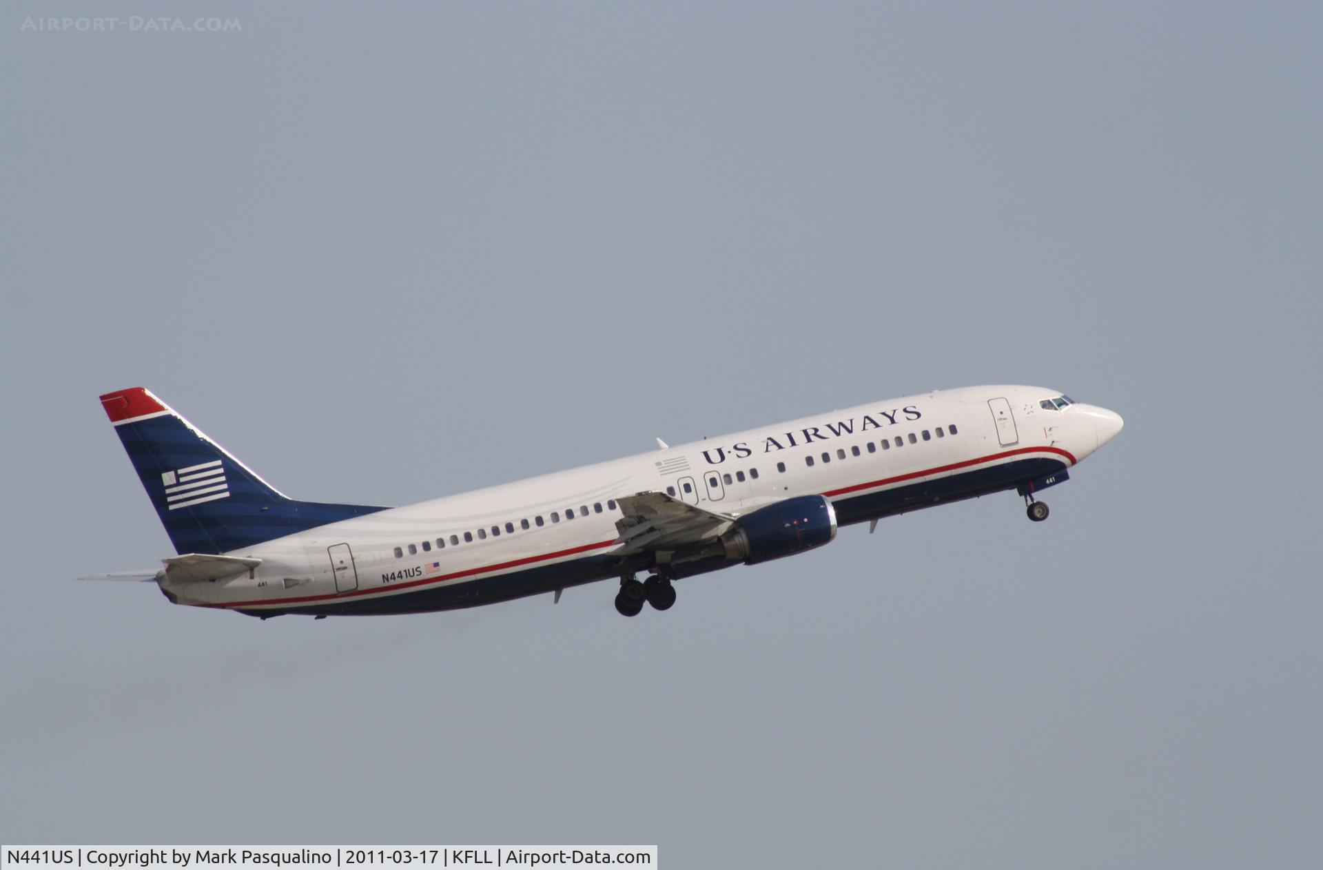 N441US, 1990 Boeing 737-4B7 C/N 24812, Boeing 737-400