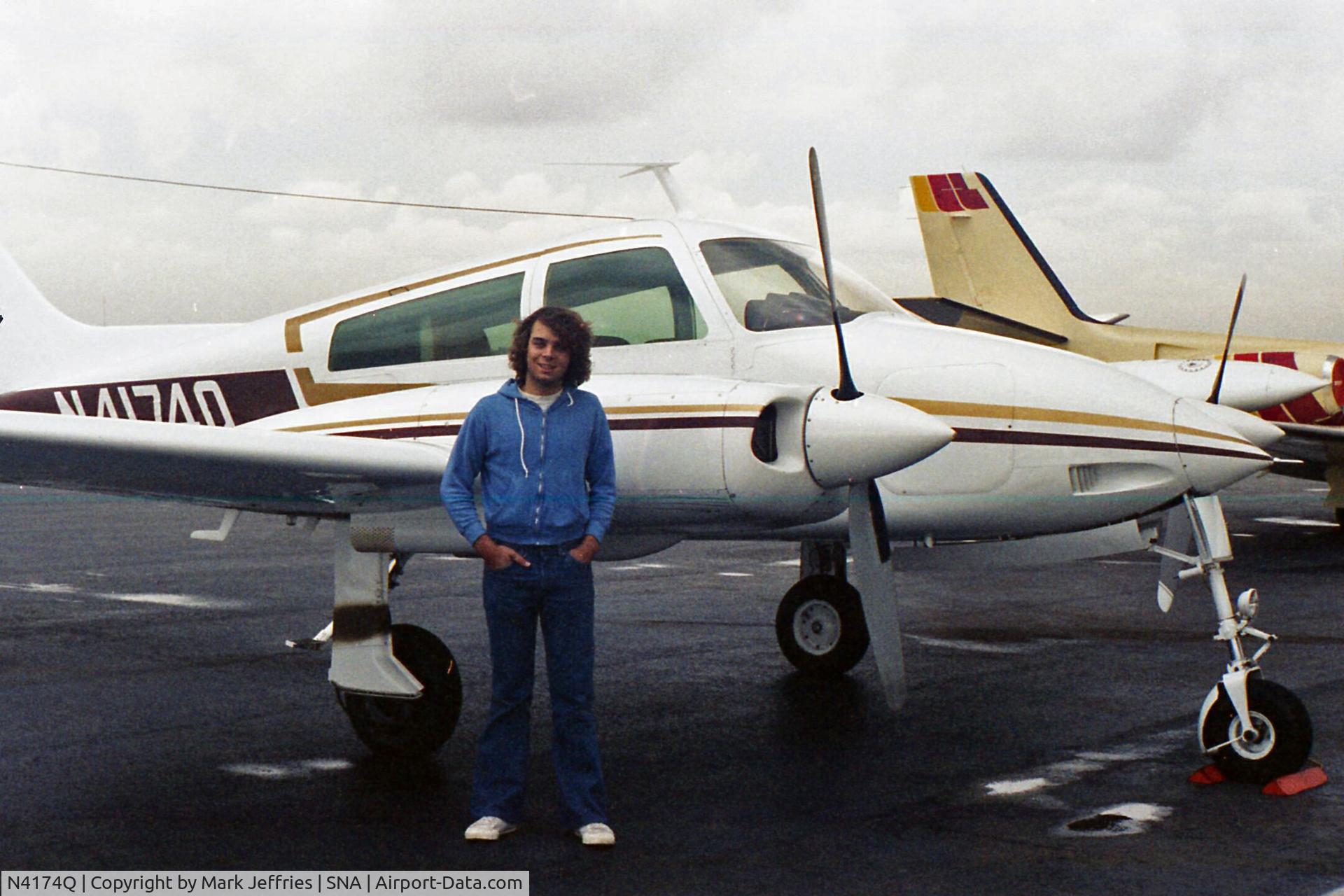 N4174Q, 1968 Cessna 310N C/N 310N-0074, The company I worked for (Communications Components Corp, later Collins Aviation) used this 310 to flight test VLF navigation equipment known as the 