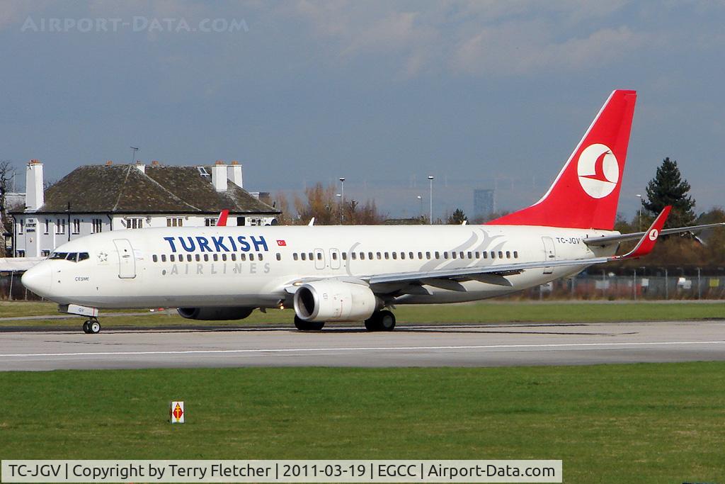 TC-JGV, 2006 Boeing 737-8F2 C/N 34419, Turkish Airlines Boeing 737-8F2, c/n: 34419 at Manchester