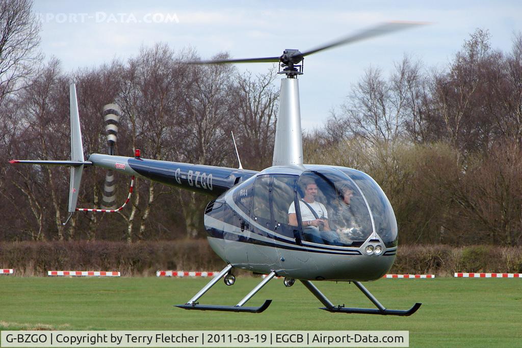 G-BZGO, 2000 Robinson R44 Astro C/N 0757, 2000 Robinson R44 Astro, c/n: 0757 at City of Manchester Airport