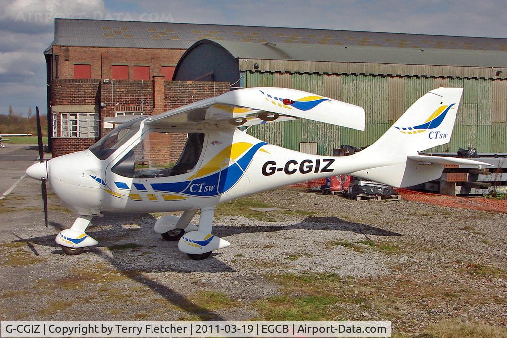 G-CGIZ, 2010 Flight Design CTSW C/N 8512, 2010 Flight Design CTSW, c/n: 8512 based at City of Manchester Airport