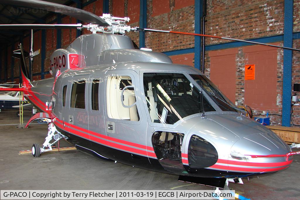 G-PACO, 2009 Sikorsky S-76C C/N 760782, Keystone Helicopter Corp S-76C, c/n: 760782 hangared at City of Manchester