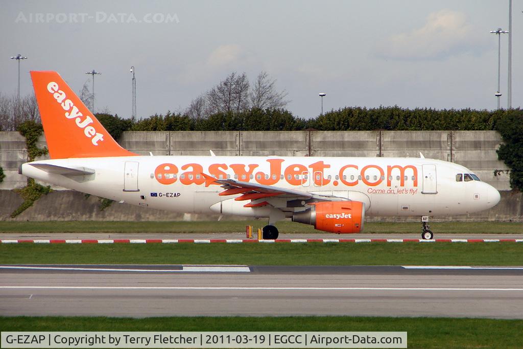 G-EZAP, 2006 Airbus A319-111 C/N 2777, Easyjet 2006 Airbus A319-111, c/n: 2777 at Manchester