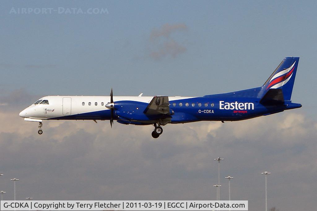 G-CDKA, 1993 Saab 2000 C/N 2000-006, Eastern 1993 Saab 2000, c/n: 2000-006