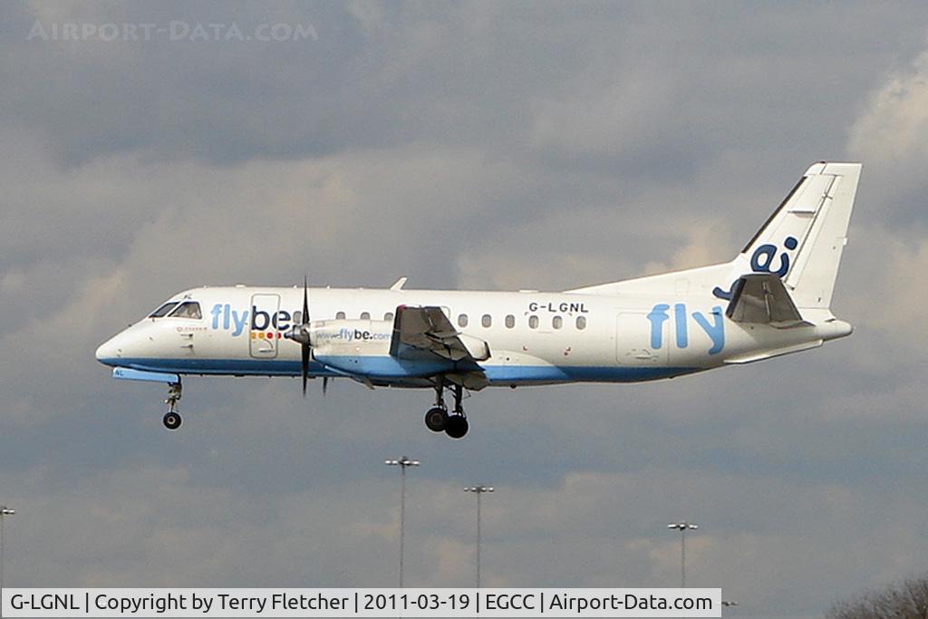 G-LGNL, 1991 Saab SF340B C/N 340B-246, Logonair / FLYBE 1991 Saab SF340B, c/n: 246