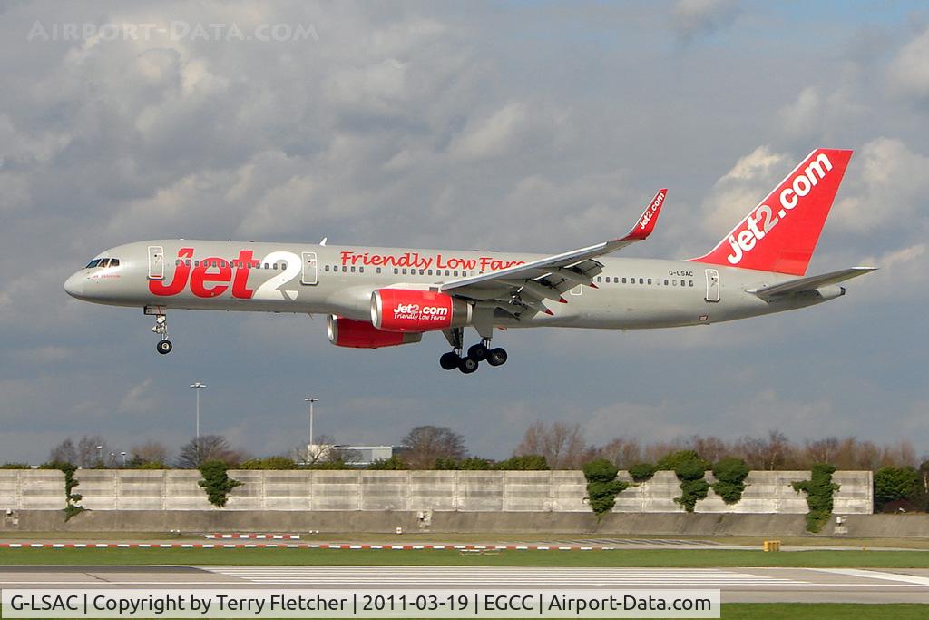 G-LSAC, 1992 Boeing 757-23A C/N 25488, Jet 2 1992 Boeing 757-23A, c/n: 25488