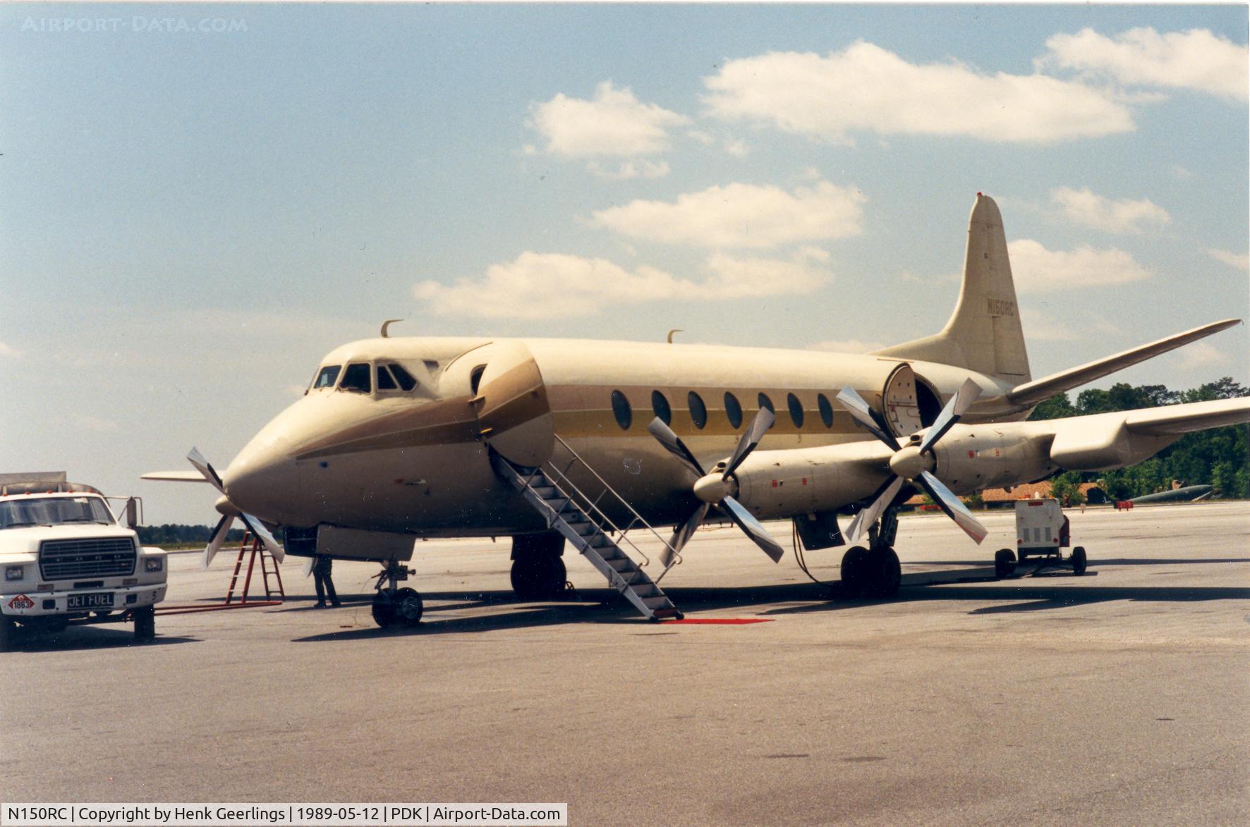 N150RC, 1958 Vickers Viscount 797 C/N 391, ex Northeast; owner Rod Steward