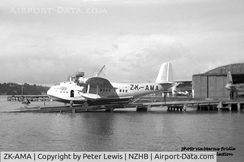 ZK-AMA, Short S.30 Empire C/N S.886, Tasman Empire Airways Ltd.