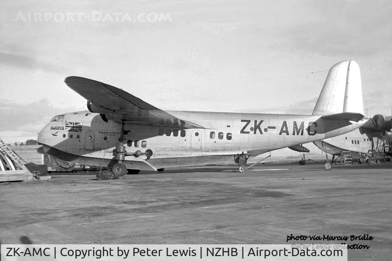 ZK-AMC, Short S.30 Empire Class C/N S.884, Tasman Empire Airways Ltd.
