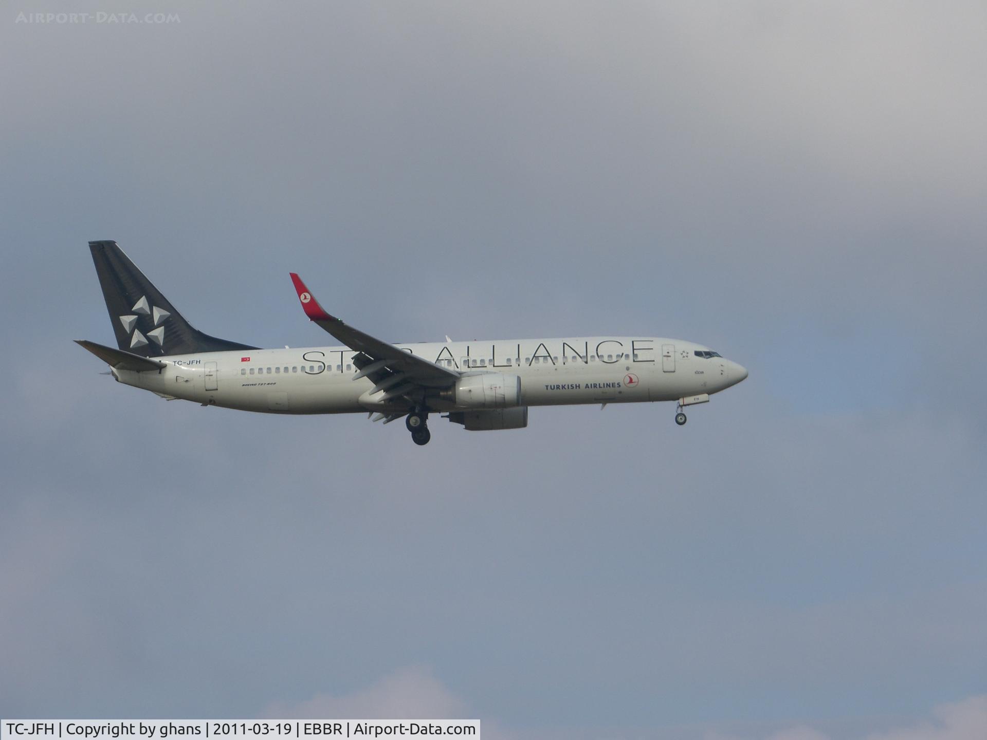 TC-JFH, 1998 Boeing 737-8F2 C/N 29770, Member of 'staralliance group'
