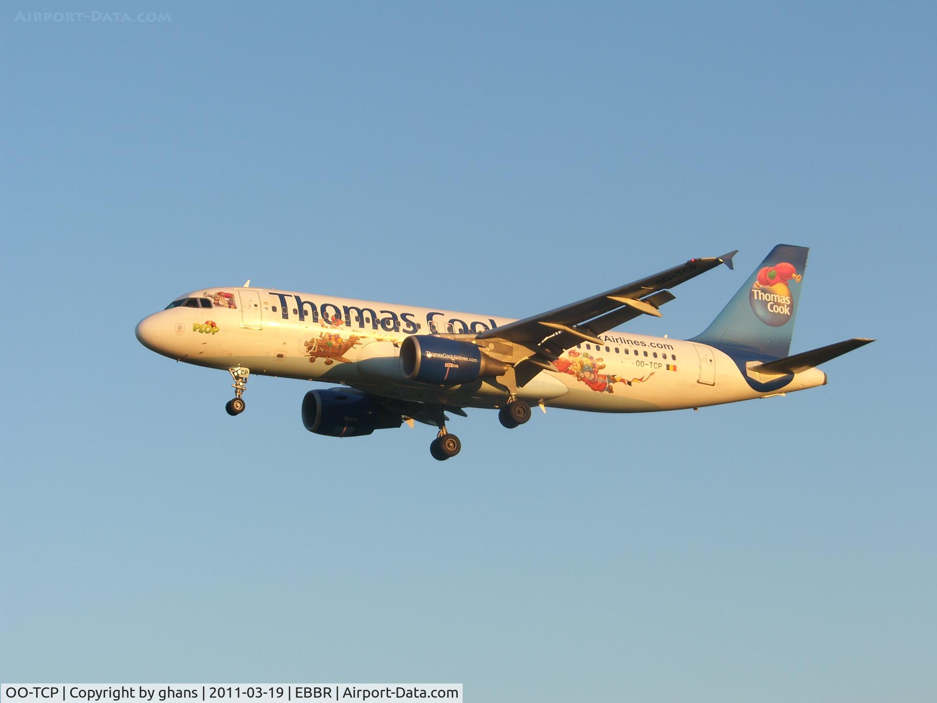 OO-TCP, 1996 Airbus A320-214 C/N 653, Plopperdeplop