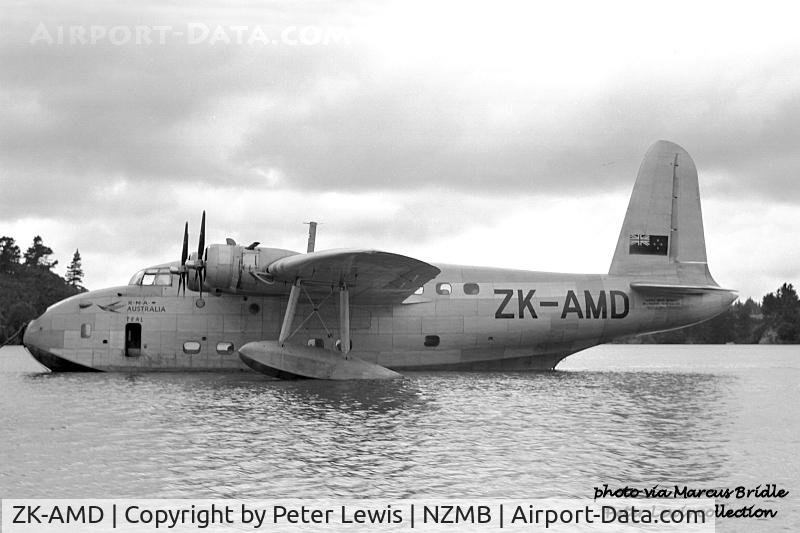 ZK-AMD, Short S.25 Sandringham 4 C/N SH.53C, Tasman Empire Airways Ltd.