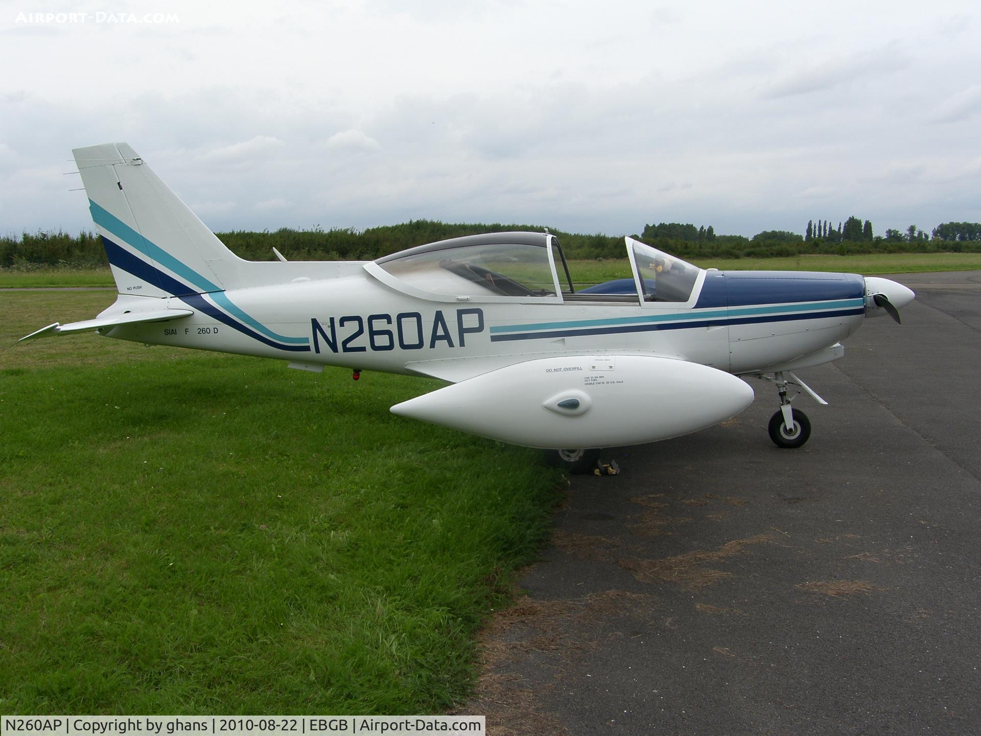 N260AP, 1992 SIAI-Marchetti F-260D C/N 839, Based @ Grimbergen