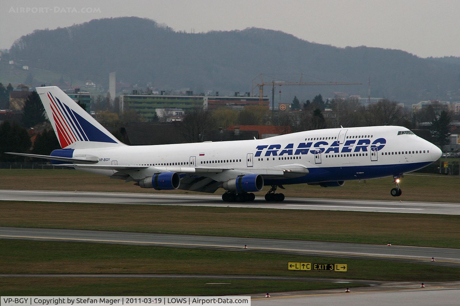 VP-BGY, 1987 Boeing 747-346 C/N 23640, DME-SZG