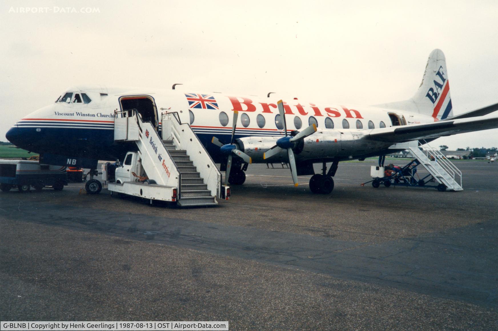 G-BLNB, 1957 Vickers Viscount 802 C/N 170, British- BAF