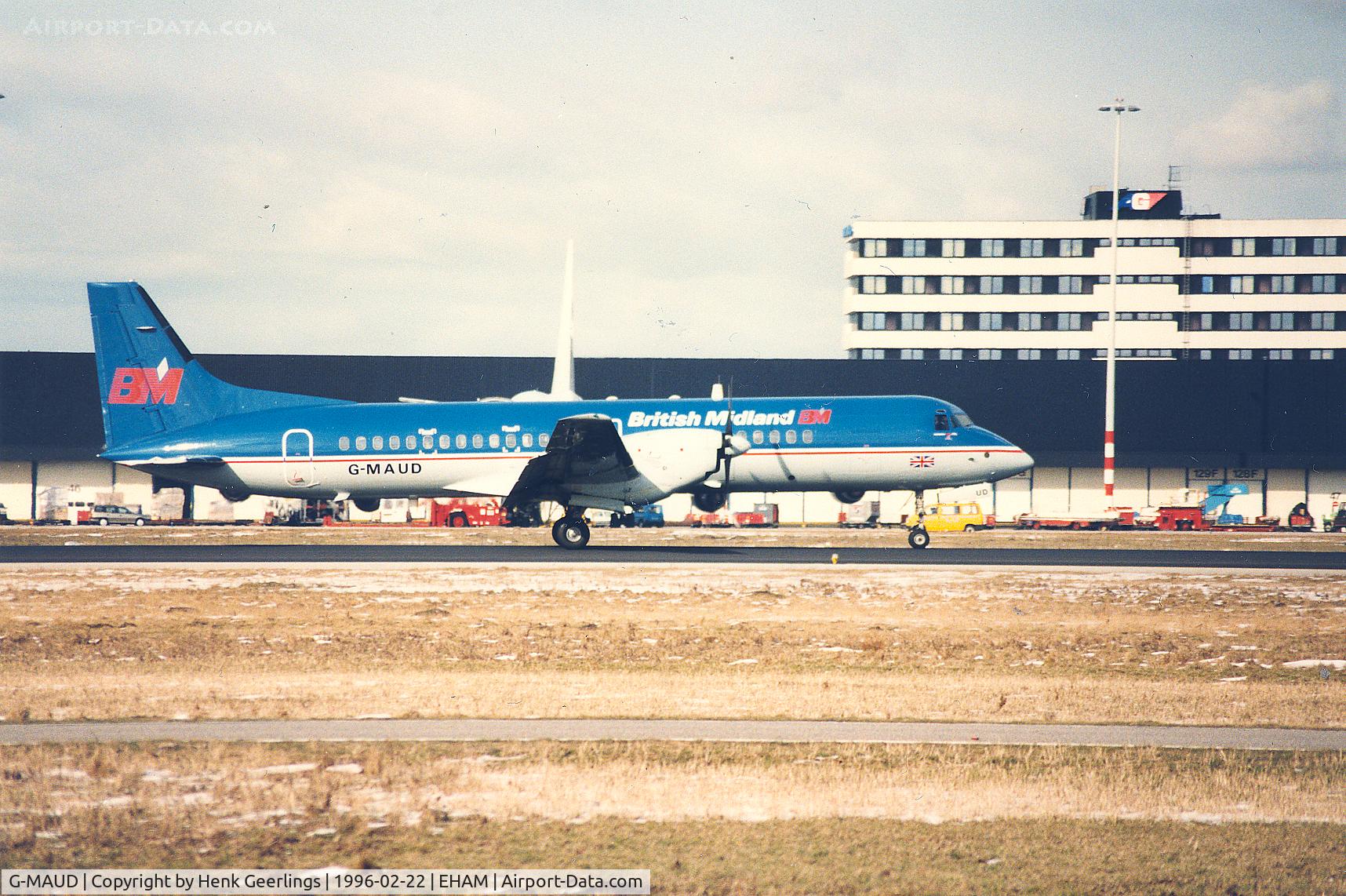 G-MAUD, 1986 British Aerospace ATP C/N 2002, British Midland