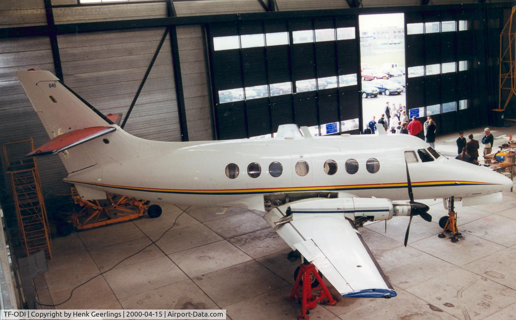 TF-ODI, 1969 Handley Page HP137 Jetstream 1 C/N 210, Aero Tech.School at Hoofddorp ( NLC )