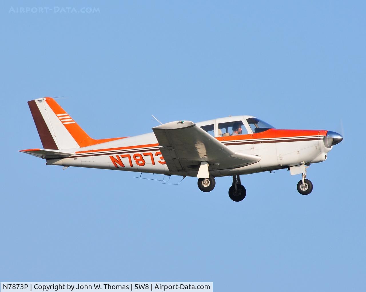 N7873P, 1962 Piper PA-24-250 Comanche C/N 24-3099, Departing runway 4