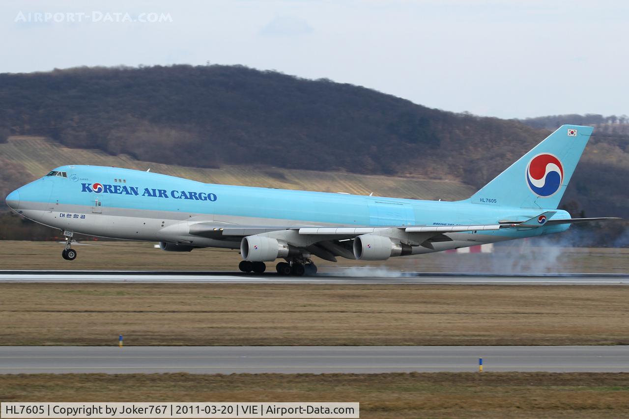 HL7605, 2006 Boeing 747-4B5ERF C/N 35526, Korean Air Cargo