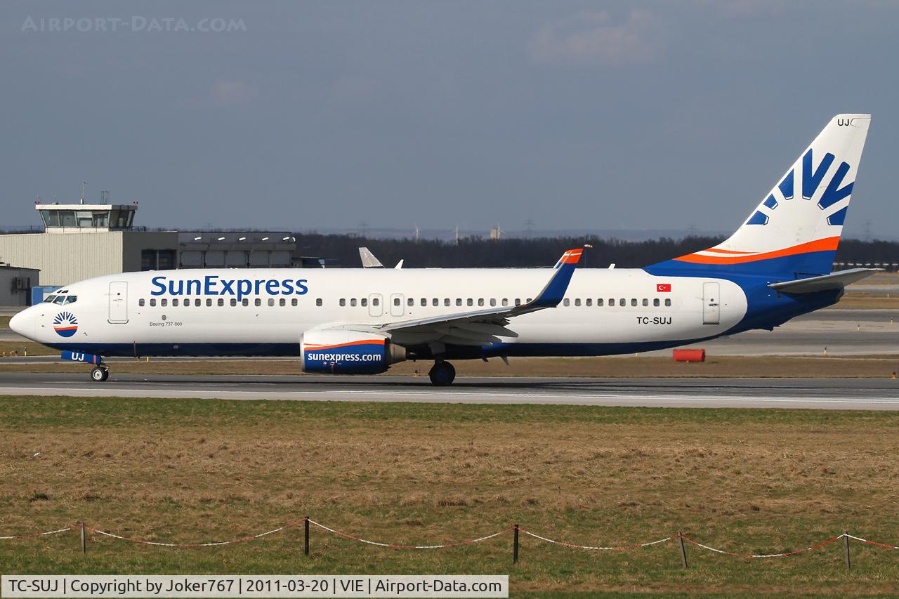 TC-SUJ, 2003 Boeing 737-8CX C/N 32368/1289, SunExpress
