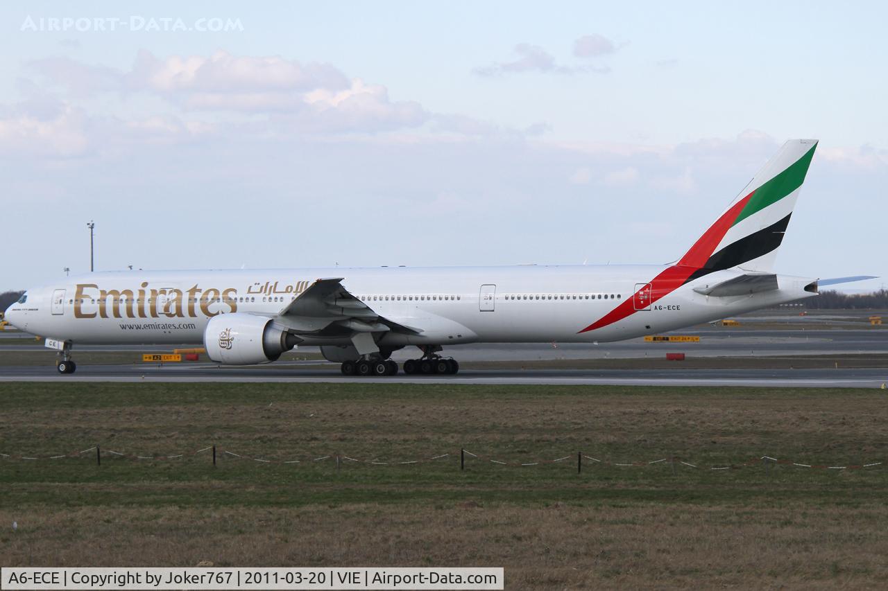 A6-ECE, 2007 Boeing 777-31H/ER C/N 35575, Emirates