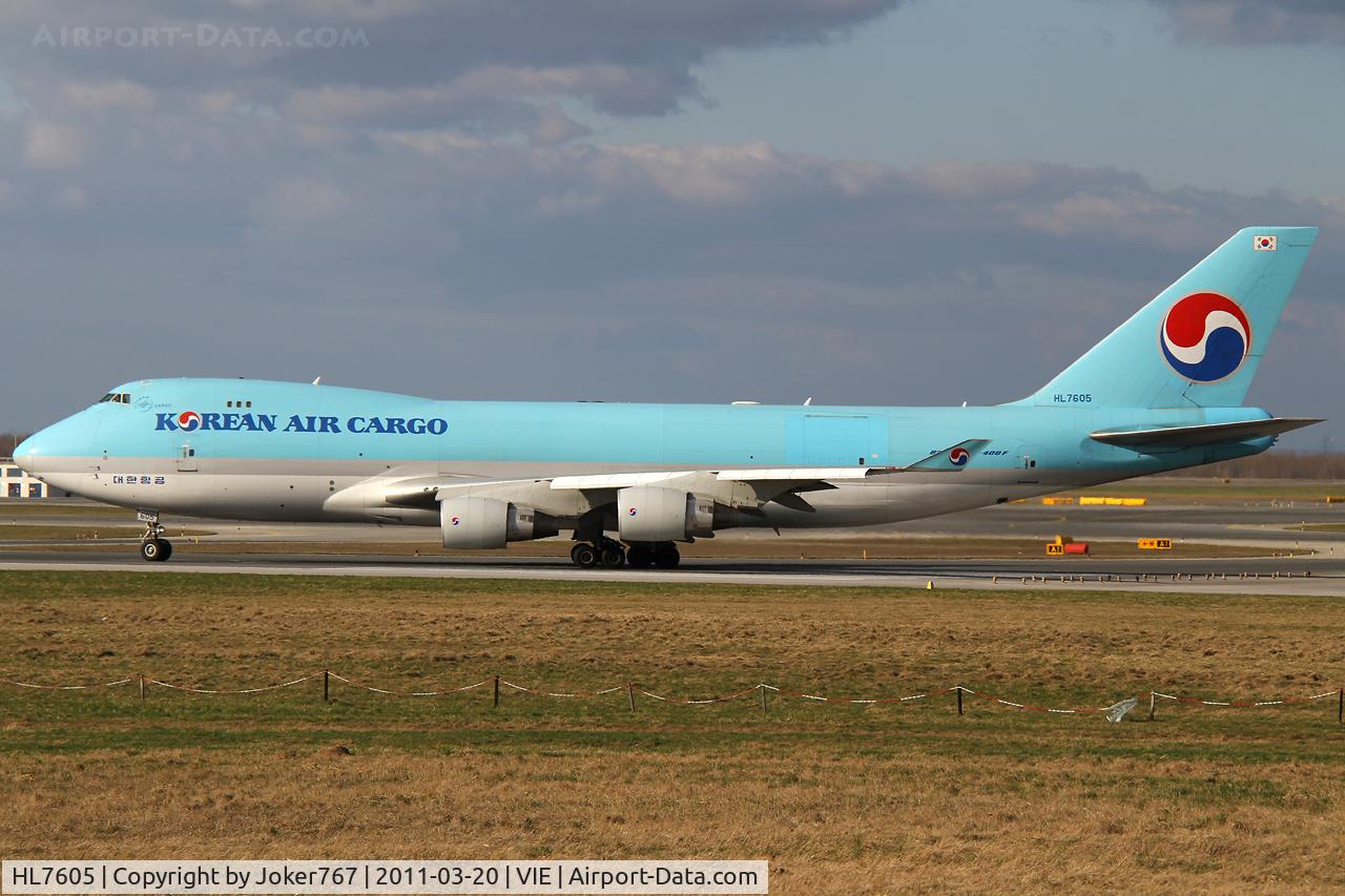 HL7605, 2006 Boeing 747-4B5ERF C/N 35526, Korean Air Cargo
