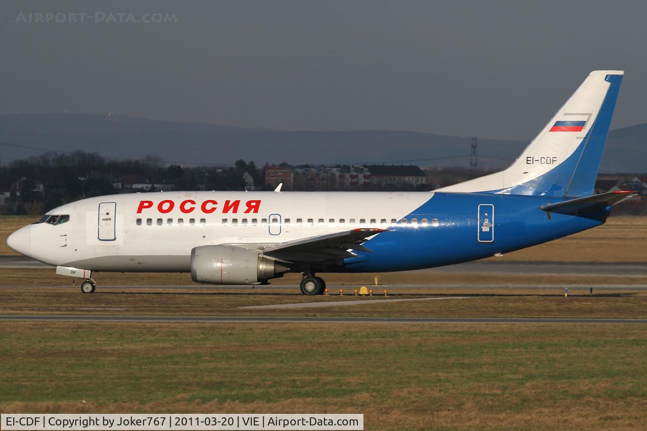 EI-CDF, 1992 Boeing 737-548 C/N 25737, Rossiya