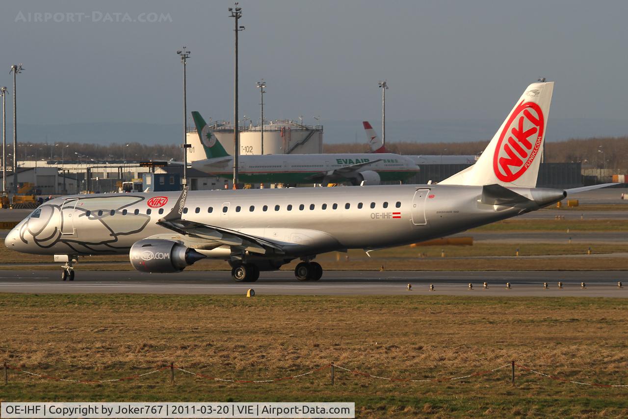 OE-IHF, 2011 Embraer 190LR (ERJ-190-100LR) C/N 19000420, NIKI