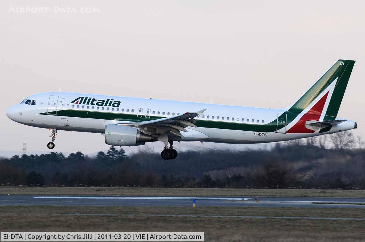 EI-DTA, 2008 Airbus A320-216 C/N 3732, Alitalia