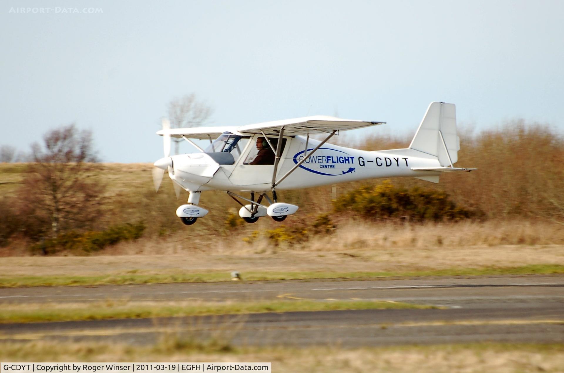 G-CDYT, 2006 Comco Ikarus C42 FB80 C/N 0603-6798, Gower Flight Centre's latest edition (ex-Swansea Sport Flying aircraft).