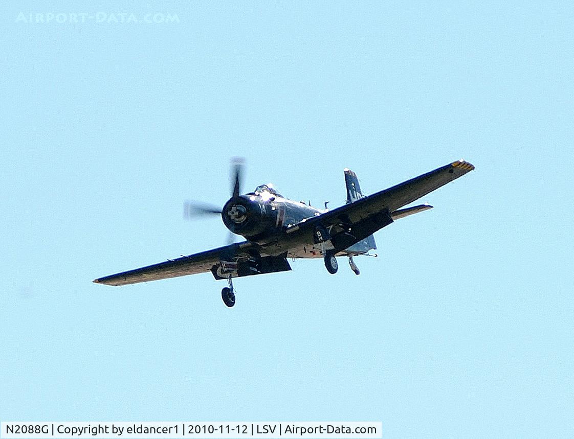 N2088G, 1952 Douglas AD-4N Skyraider C/N 7735, Taken at Nellis Air Force Base, Nevada.