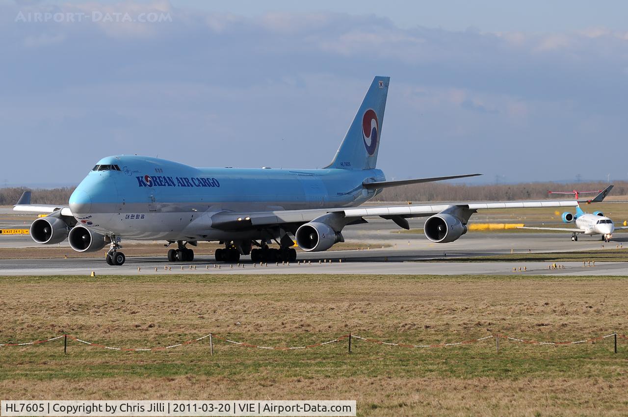 HL7605, 2006 Boeing 747-4B5ERF C/N 35526, Korean Air Cargo