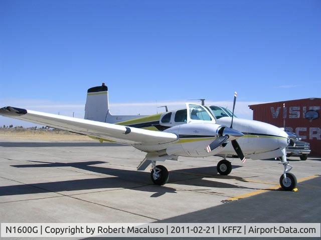 N1600G, 1959 Beech D50B Twin Bonanza C/N DH-211, 1959 Beechcraft D50B