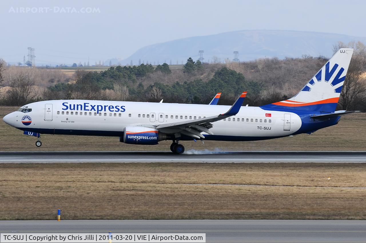 TC-SUJ, 2003 Boeing 737-8CX C/N 32368/1289, SunExpress