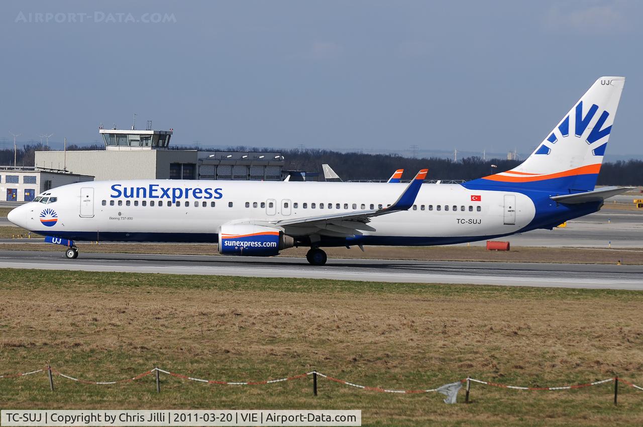 TC-SUJ, 2003 Boeing 737-8CX C/N 32368/1289, SunExpress