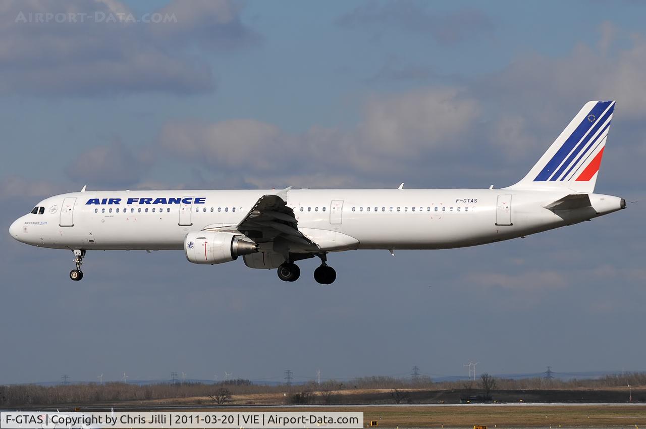F-GTAS, 2008 Airbus A321-212 C/N 3419, Air France