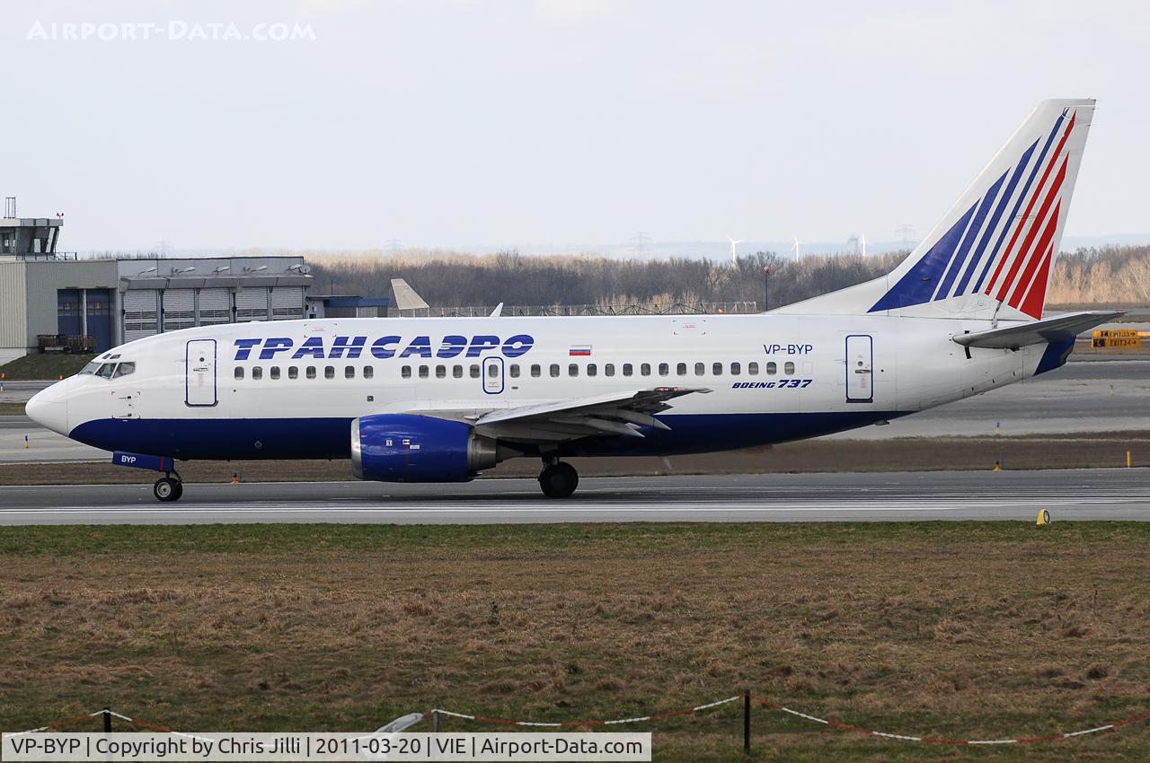 VP-BYP, 1998 Boeing 737-524 C/N 28927, Transaero