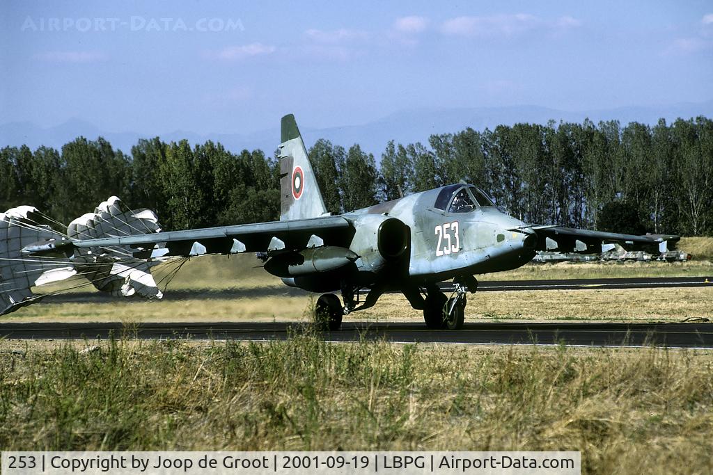 253, Sukhoi Su-25K C/N 25508110053, arrival back from a Co-opertive Key mission