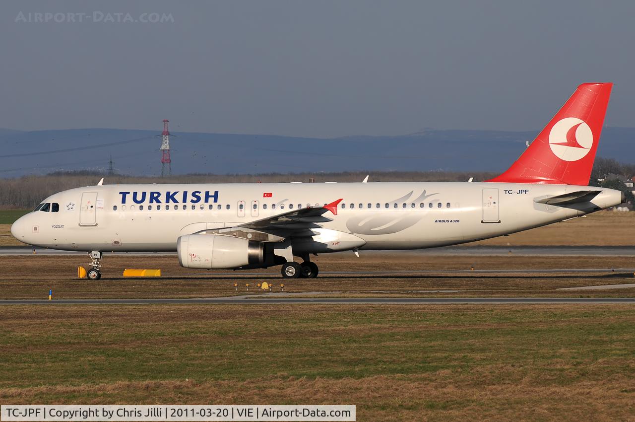 TC-JPF, 2006 Airbus A320-232 C/N 2984, Turkish