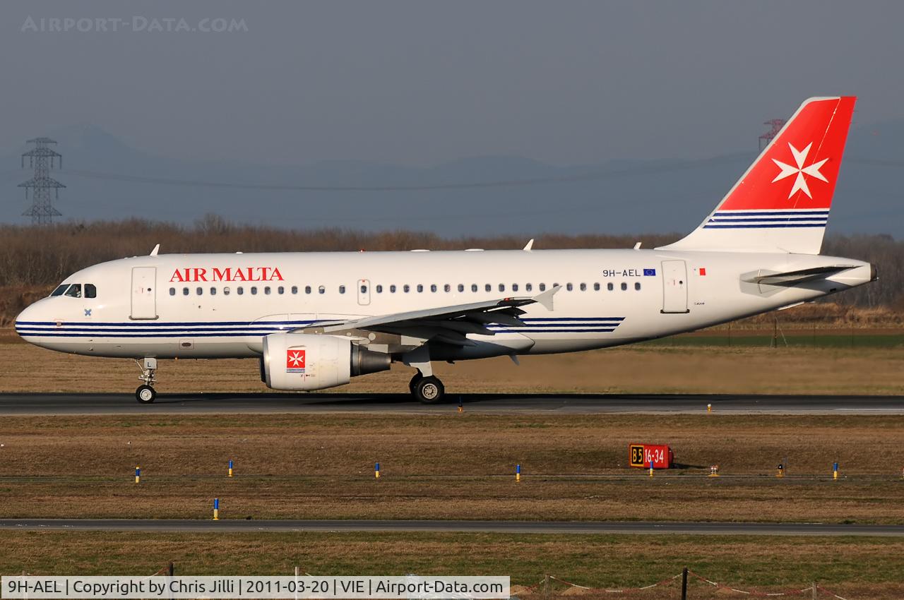 9H-AEL, 2004 Airbus A319-111 C/N 2332, Air Malta