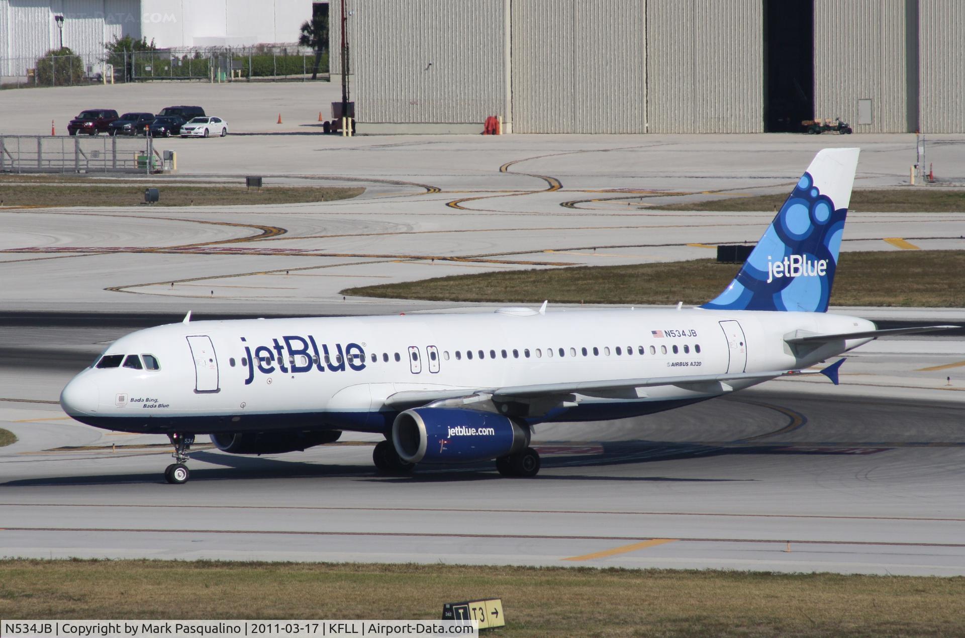 N534JB, 2002 Airbus A320-232 C/N 1705, Airbus A320