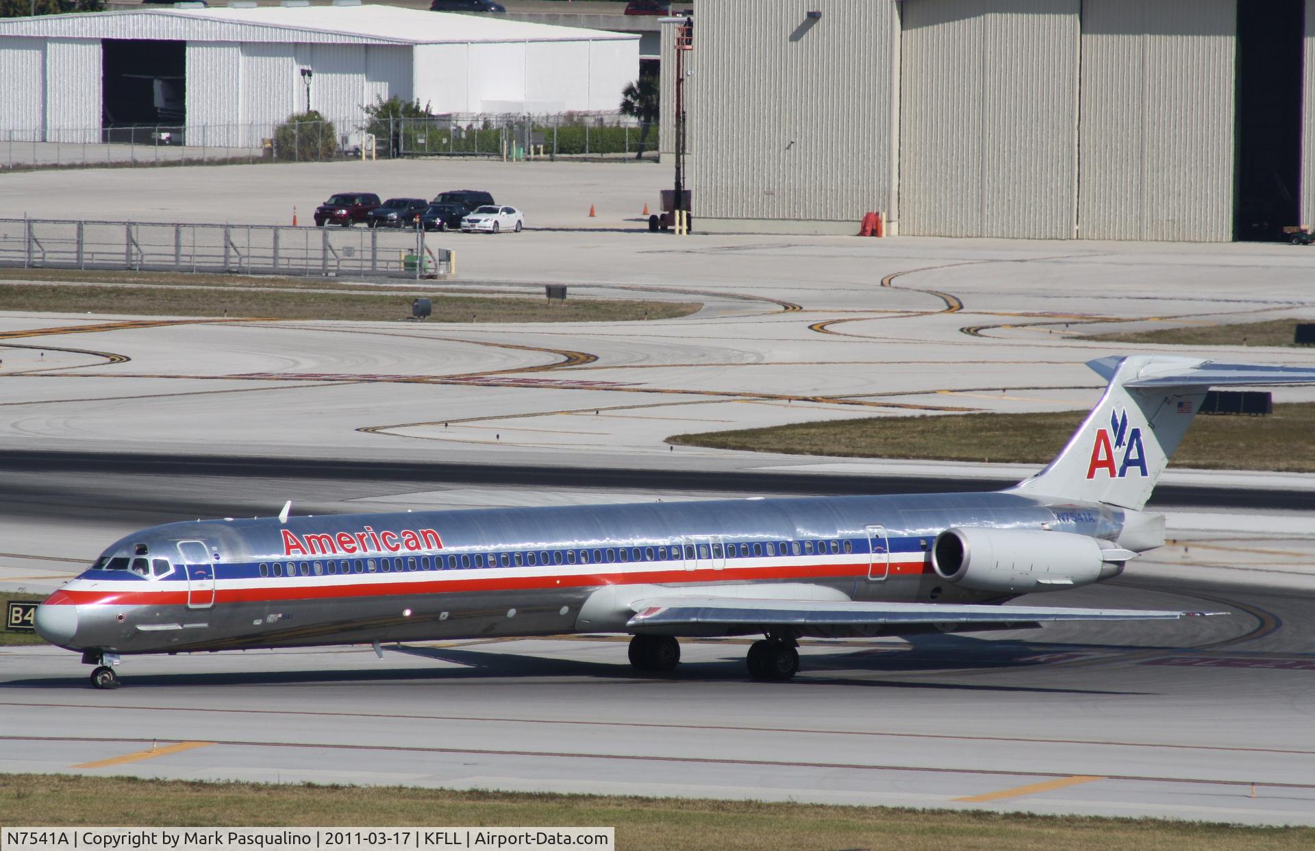 N7541A, 1990 McDonnell Douglas MD-82 (DC-9-82) C/N 49995, MD-82