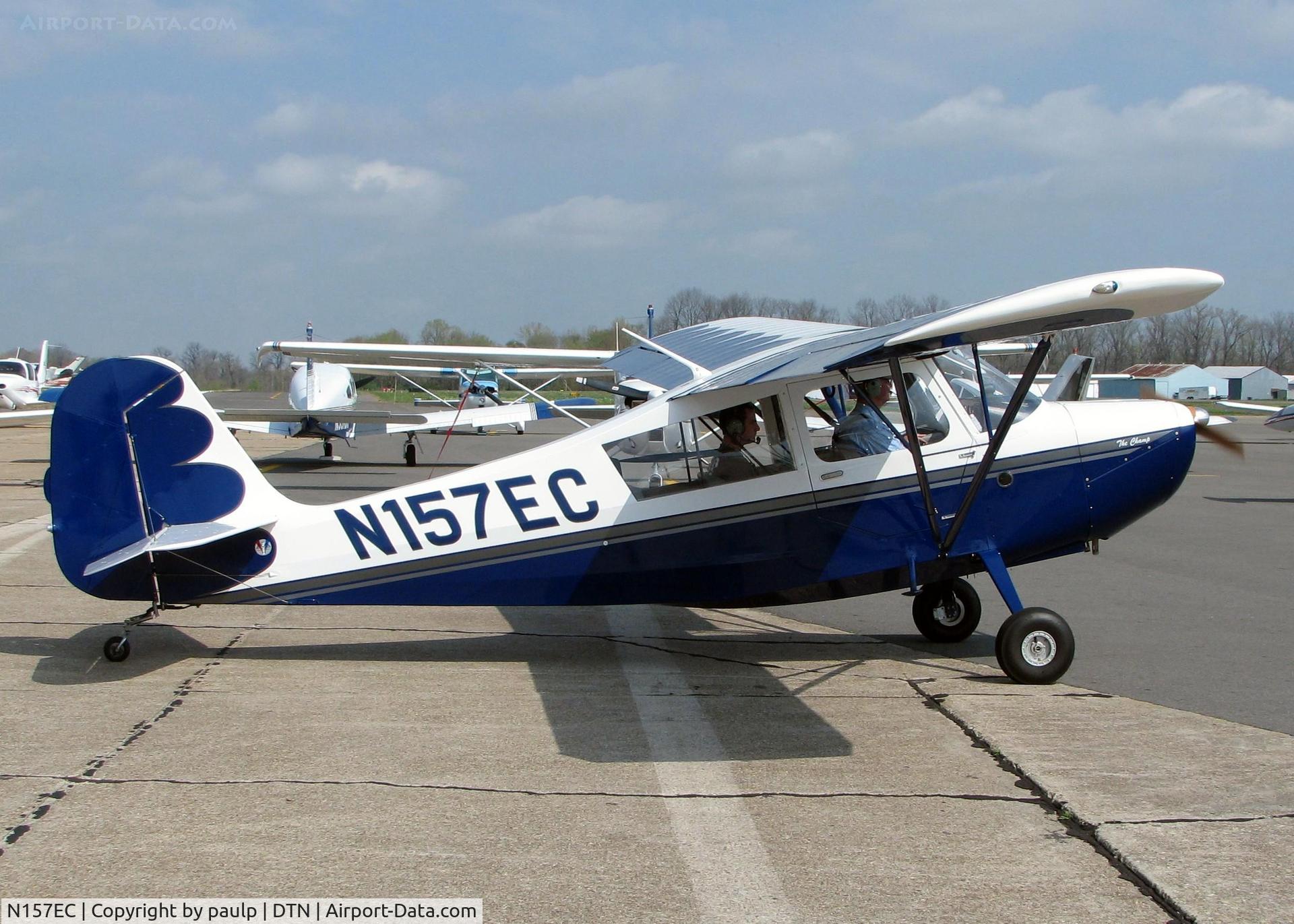 N157EC, 2007 American Champion 7EC C/N 1017-2007, At Downtown Shreveport.