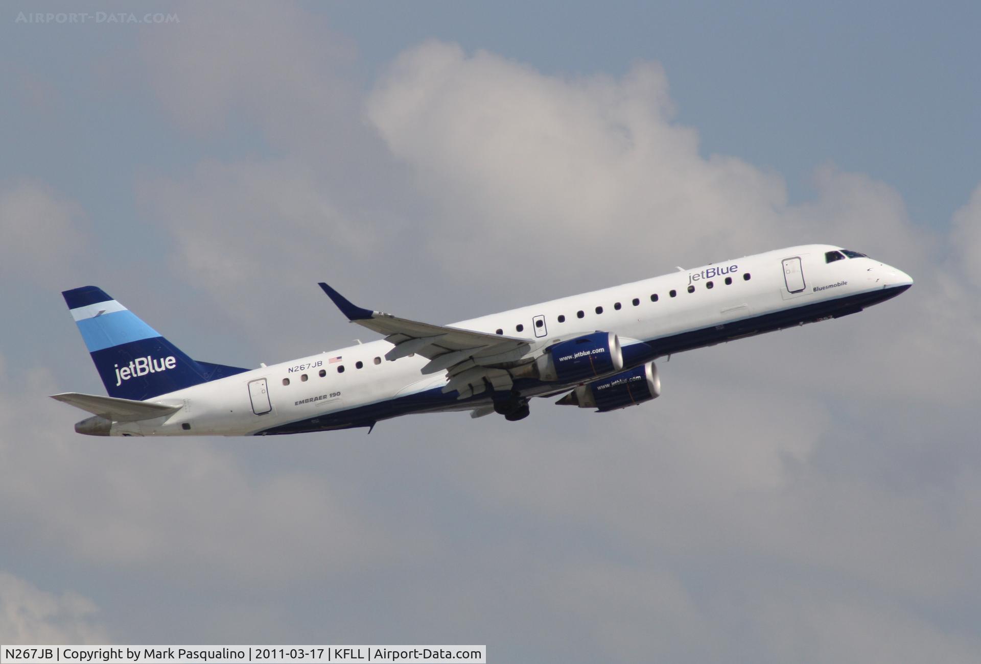 N267JB, 2007 Embraer 190AR (ERJ-190-100IGW) C/N 19000065, ERJ 190-100 IGW