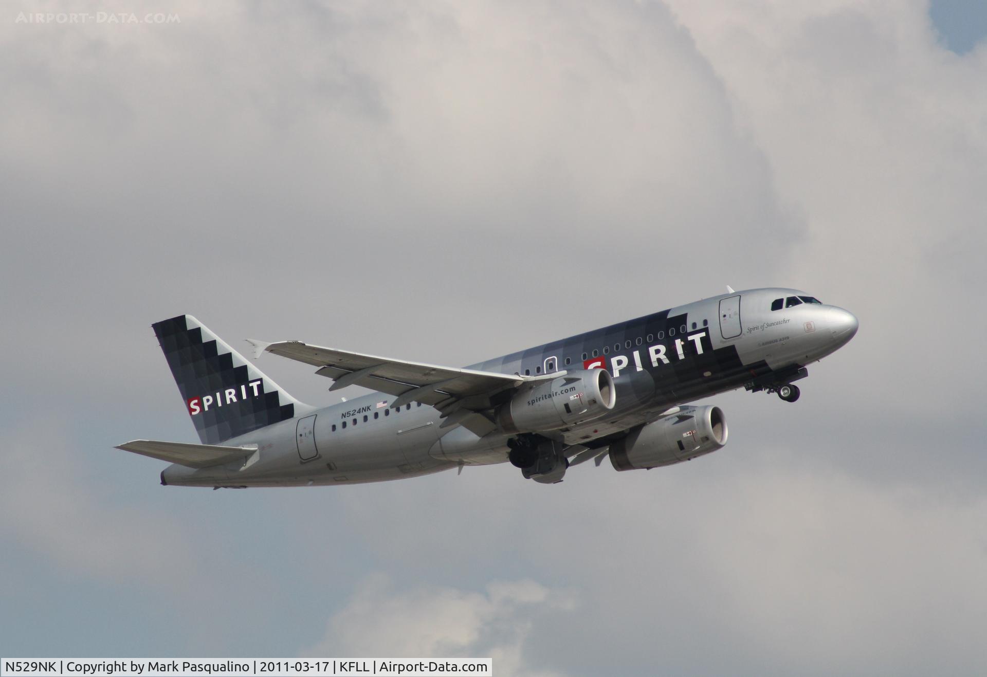 N529NK, 2007 Airbus A319-132 C/N 3007, Airbus A319