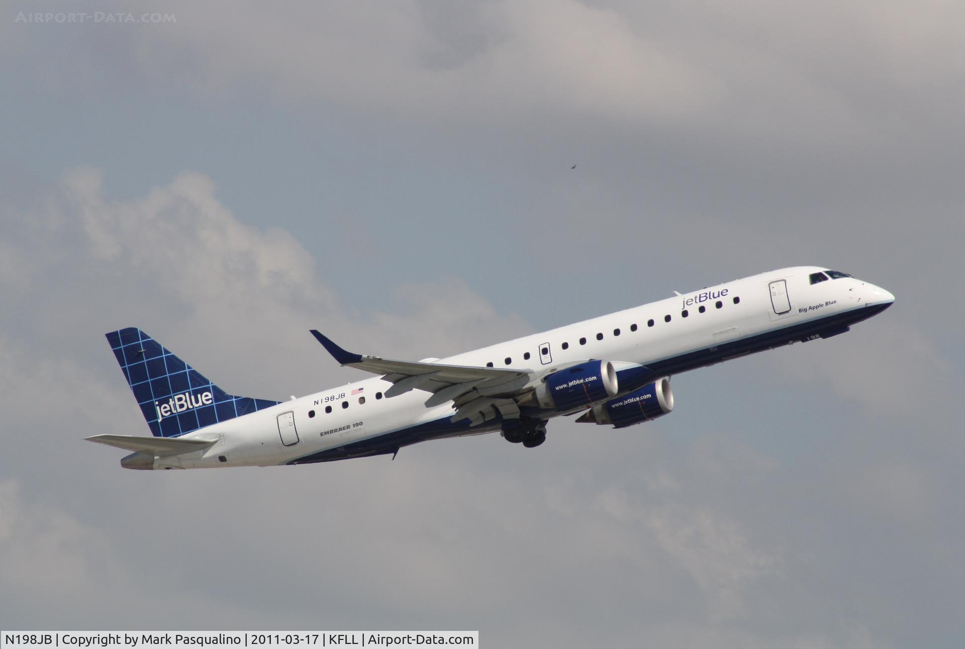 N198JB, 2006 Embraer 190AR (ERJ-190-100IGW) C/N 19000021, ERJ 190-100 IGW