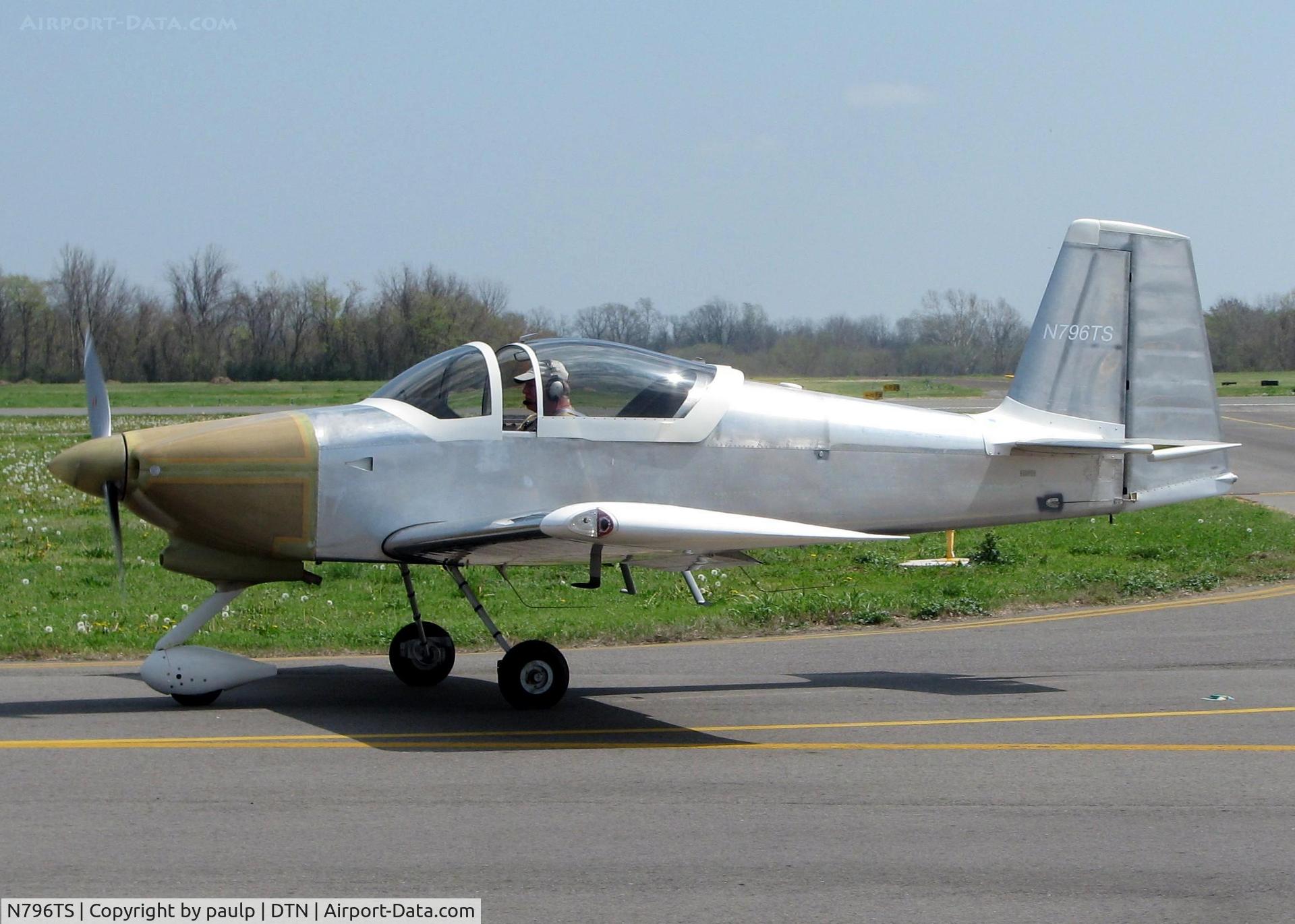 N796TS, Vans RV-7A C/N 71444, At Downtown Shreveport.