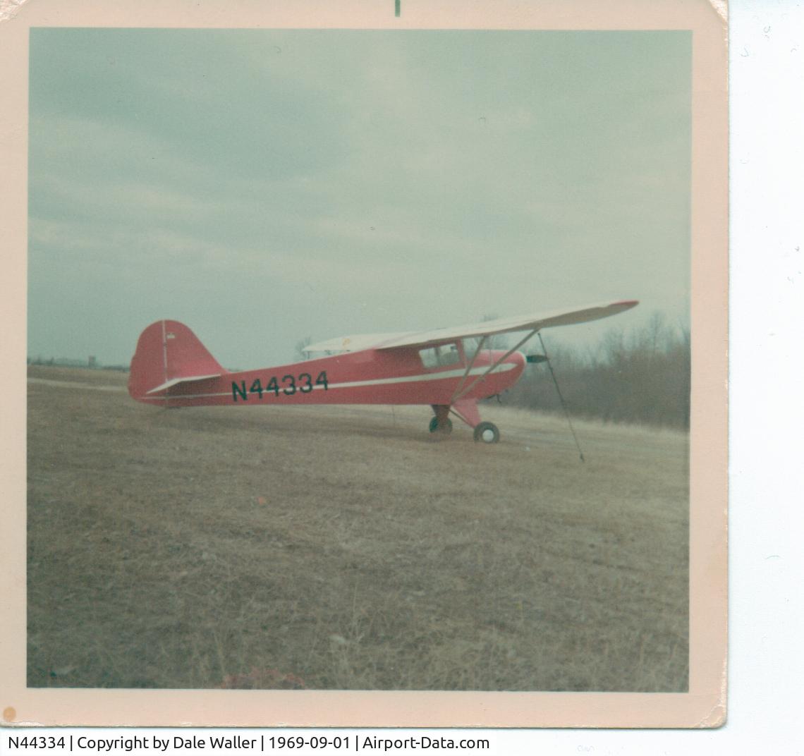 N44334, 1946 Taylorcraft BC12-D1 C/N 10134, My Dad owned this plane back in 1969. Would really like to find it!