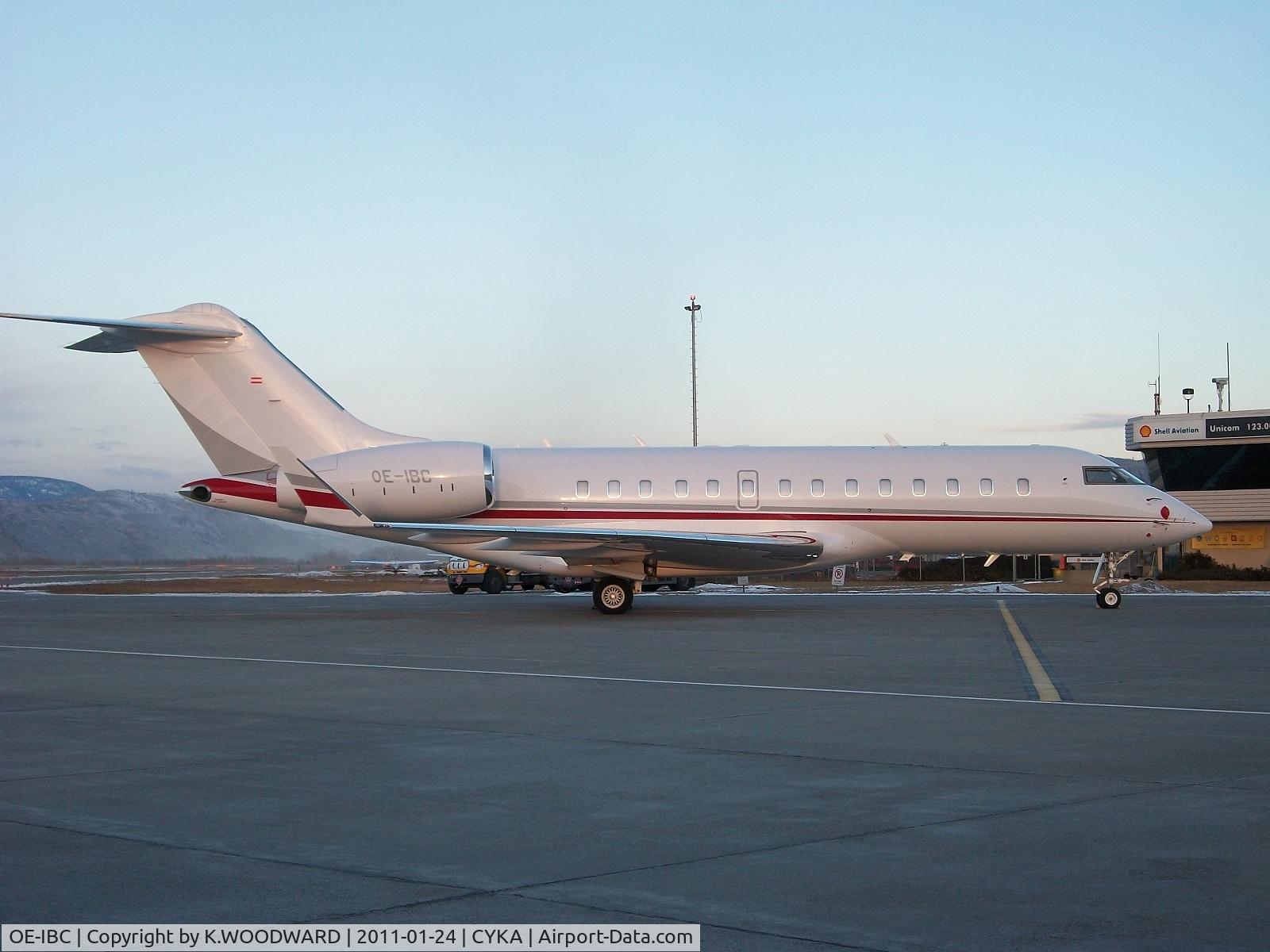 OE-IBC, 2007 Bombardier BD-700-1A11 Global 5000 C/N 9269, Morning light